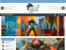 Tablet Screenshot of guf.com.au