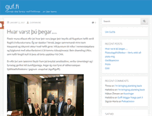 Tablet Screenshot of guf.fi